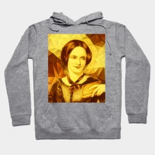 Charlotte Bronte Golden Portrait | Charlotte Brontë Artwork 11 Hoodie